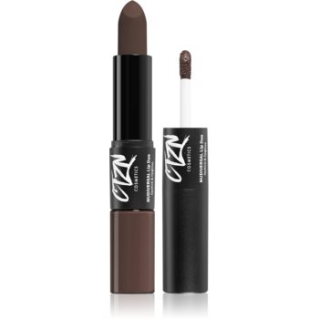 CTZN Nudiversal Lip Duo ruj rezistent si luciu de buze.