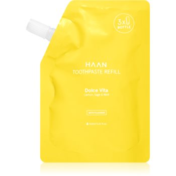 HAAN Toothpaste Dolce Vita pasta de dinti cu Fluor cu probiotice