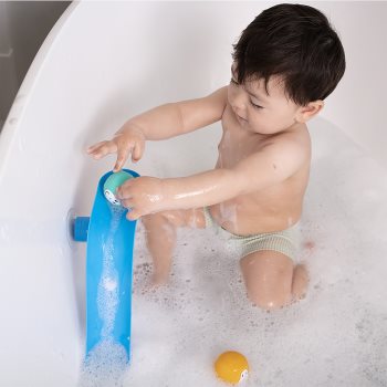 Matchstick Monkey Endless Bathtime Fun Slide Set set de jucării pentru cadă