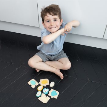 Matchstick Monkey Animal Puzzle Game jucărie interactivă cu piese care se pot insera