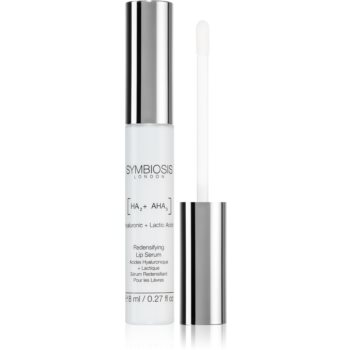 Symbiosis London Redensifying ser pentru buze, cu efect de netezire cu acid hialuronic