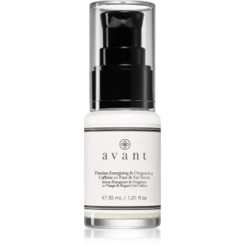 Avant Age Protect & UV Flawless Energising & Oxygenating Caffeine 2-1 Face & Eye Serum ser energizant pentru fata si zona ochilor