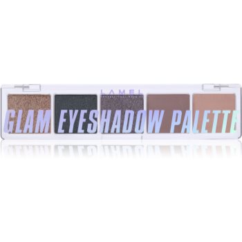 LAMEL Insta Glam paletă cu farduri de ochi