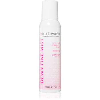 Brushworks Dewy Fine Mist fixator make-up