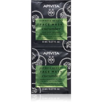 Apivita Express Beauty Cucumber mască facială intens hidratantă