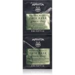 Apivita Express Beauty Green Clay masca de curatare si netezire cu argila verde