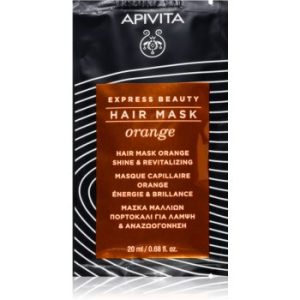Apivita Express Beauty Orange Mască de păr cu efect revitalizant