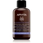 Apivita Cleansing Olive & Lavender spuma de curatat pentru față și ochi