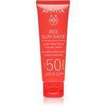 Apivita Express Beauty Ginkgo Biloba gel-cremă cu efect de tonifiere SPF 50