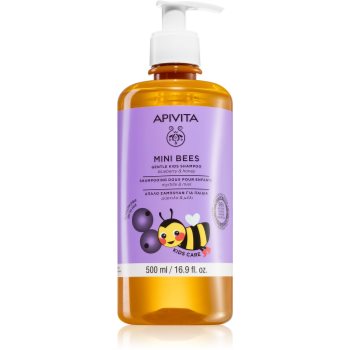 Apivita Kids Mini Bees Sampon pentru par fin pentru copii