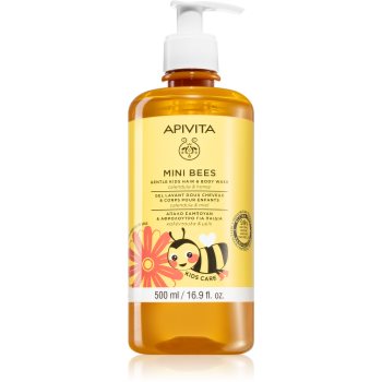 Apivita Kids Mini Bees gel de duș pentru corp și păr