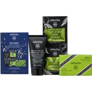 Apivita Bee Merry set cadou (perfecta pentru curatare)