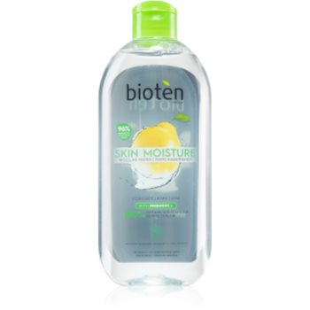 Bioten Skin Moisture Apa micela cu efect de curatare si indepartare a machiajului pentru piele normală și mixtă
