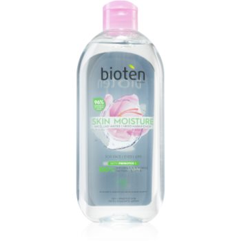 Bioten Skin Moisture Apa micela cu efect de curatare si indepartare a machiajului pentru piele uscata si sensibila