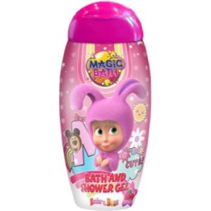 Masha & The Bear Magic Bath Bath & Shower Gel gel de dus si baie pentru copii