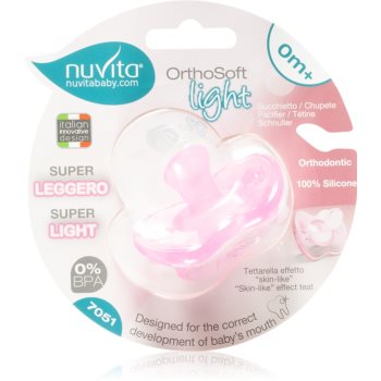 Nuvita Orthosoft Light suzetă