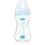 Nuvita Glass bottle Blue biberon pentru sugari