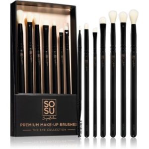SOSU Cosmetics Premium Brushes The Eye Collection set perii machiaj
