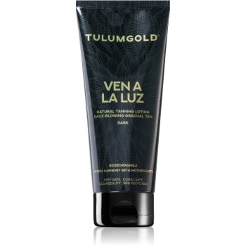 Tannymaxx Tulumgold Ven A La Luz Natural Tanning Lotion Dark Crema de bronzare la solar
