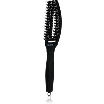Olivia Garden Fingerbrush Combo perie par tip paleta cu peri de nailon și de mistreț