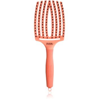 Olivia Garden Fingerbrush Coral perie de tip paletă