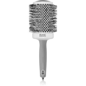 Olivia Garden Expert Shine Wavy Bristles White&Grey perie de par