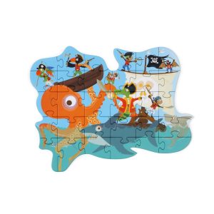 Puzzle Scratch, Pirati, 29 Piese