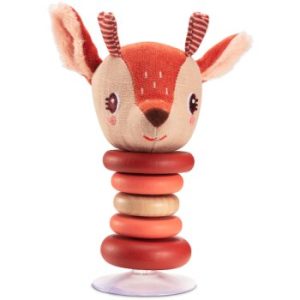 Lilliputiens Swinging Rattle Stella jucărie zornăitoare cu ventuză