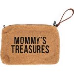 Childhome Mommy's Treasures Teddy Beige cutie cu dispozitiv de prindere