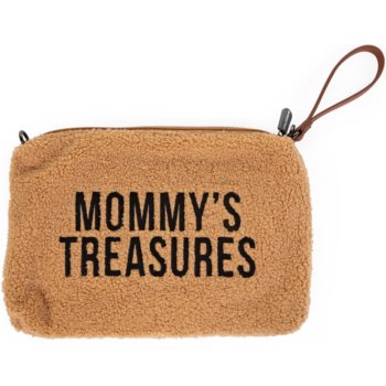Childhome Mommy's Treasures Teddy Beige cutie cu dispozitiv de prindere