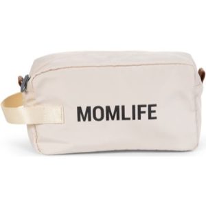Childhome Momlife Off White Black geantă pentru cosmetice