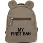 Childhome My First Bag Canvas Khaki rucsac pentru copii