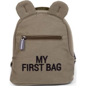 Childhome My First Bag Canvas Khaki rucsac pentru copii
