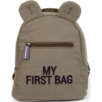Childhome My First Bag Canvas Khaki rucsac pentru copii