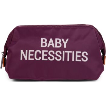 Childhome Baby Necessities Aubergine geantă pentru cosmetice