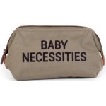 Childhome Baby Necessities Canvas Khaki geantă pentru cosmetice
