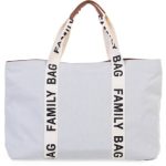 Childhome Family Bag Canvas Off White geantă pentru călătorii