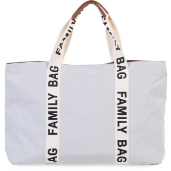 Childhome Family Bag Canvas Off White geantă pentru călătorii