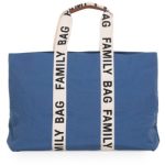 Childhome Family Bag Canvas Indigo geantă pentru călătorii
