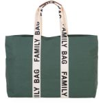 Childhome Family Bag Canvas Green geantă pentru călătorii