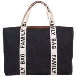 Childhome Family Bag Canvas Black geantă pentru călătorii