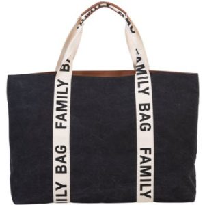 Childhome Family Bag Canvas Black geantă pentru călătorii