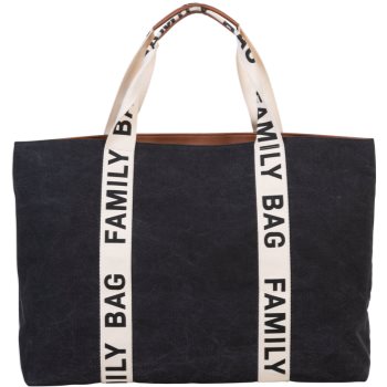 Childhome Family Bag Canvas Black geantă pentru călătorii