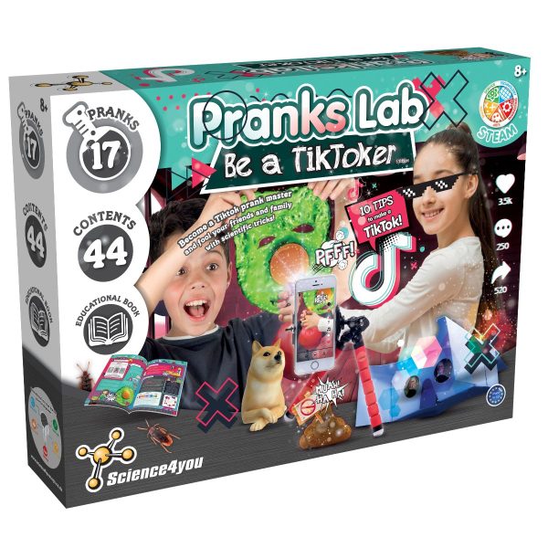Set de experimente Science4You, Pranks TikTok edition