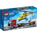 LEGO® City - Transportul elicopterului de salvare (60343)