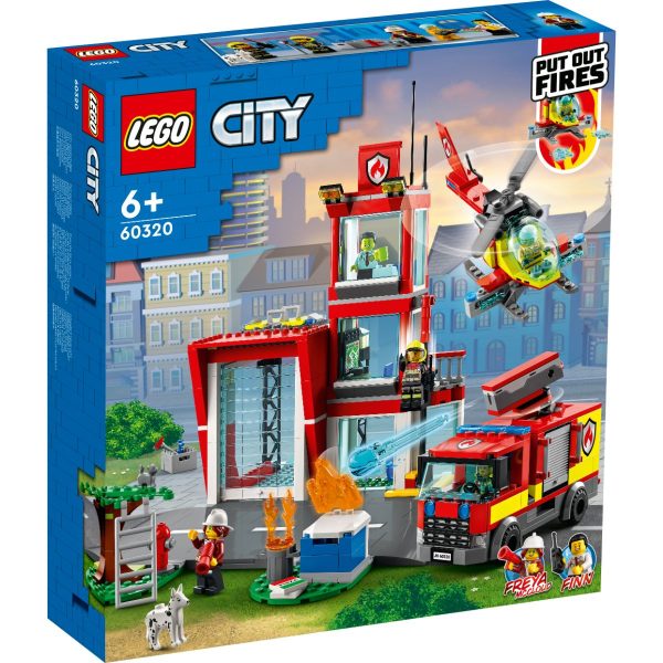 LEGO® City - Remiza de pompieri (60320)