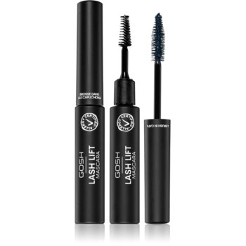 Gosh Lash Lift mascara cu rotatie pentru o buna definire a genelor perie 2 in 1