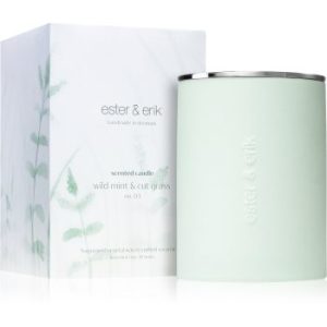 ester & erik scented candle wild mint & cut grass (no. 03) lumânare parfumată