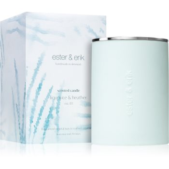 ester & erik scented candle liquorice & heather (no. 81) lumânare parfumată