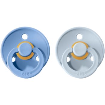 BIBS Colour Natural Rubber Size 2: 6+ months suzetă